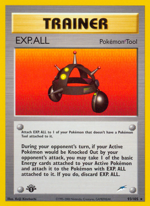 EXP.ALL (93/105) [Neo Destiny 1st Edition] | Jomio and Rueliete's Cards and Comics