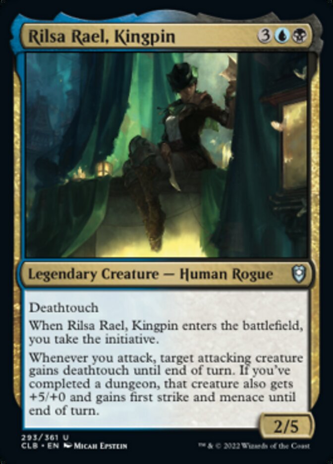 Rilsa Rael, Kingpin [Commander Legends: Battle for Baldur's Gate] | Jomio and Rueliete's Cards and Comics