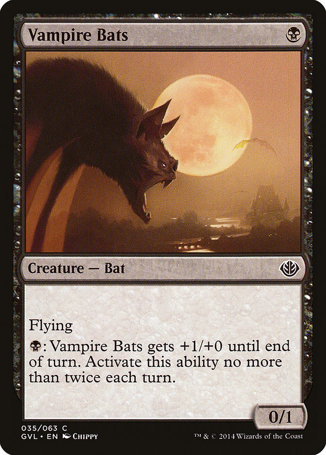 Vampire Bats (Garruk vs. Liliana) [Duel Decks Anthology] | Jomio and Rueliete's Cards and Comics