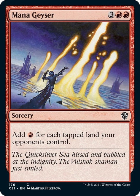 Mana Geyser [Commander 2021] | Jomio and Rueliete's Cards and Comics