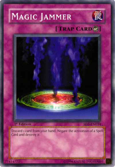 Magic Jammer [SD5-EN034] Common | Jomio and Rueliete's Cards and Comics