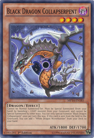 Black Dragon Collapserpent [MP14-EN185] Common | Jomio and Rueliete's Cards and Comics