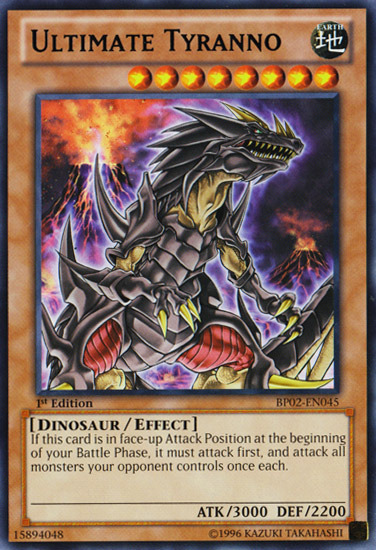 Ultimate Tyranno [BP02-EN045] Rare | Jomio and Rueliete's Cards and Comics