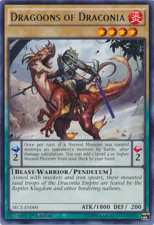 Dragoons of Draconia [SECE-EN000] Rare | Jomio and Rueliete's Cards and Comics