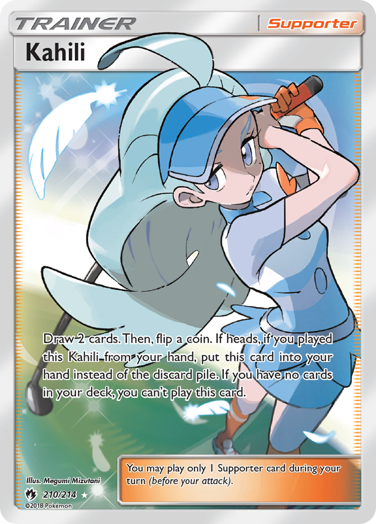Kahili (210/214) [Sun & Moon: Lost Thunder] | Jomio and Rueliete's Cards and Comics