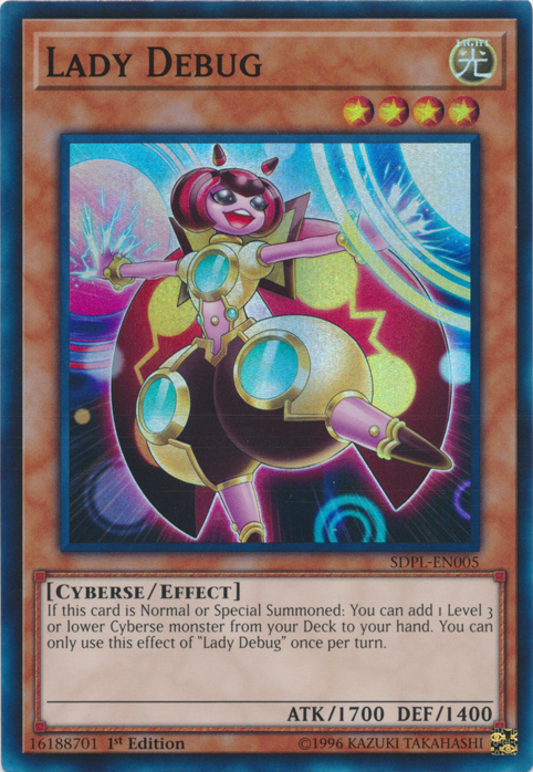Lady Debug [SDPL-EN005] Super Rare | Jomio and Rueliete's Cards and Comics