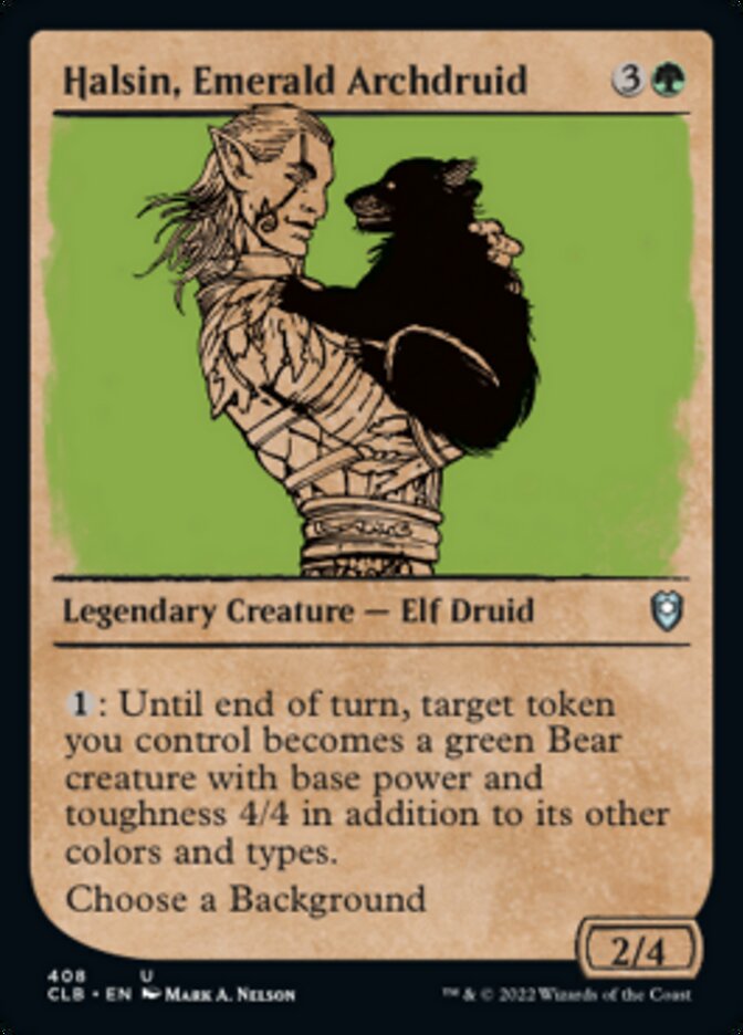 Halsin, Emerald Archdruid (Showcase) [Commander Legends: Battle for Baldur's Gate] | Jomio and Rueliete's Cards and Comics