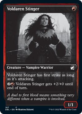 Voldaren Stinger [Innistrad: Double Feature] | Jomio and Rueliete's Cards and Comics