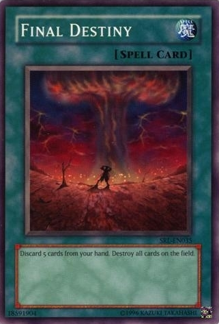 Final Destiny [SRL-035] Common | Jomio and Rueliete's Cards and Comics