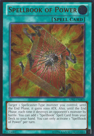 Spellbook of Power [AP02-EN003] Ultimate Rare | Jomio and Rueliete's Cards and Comics