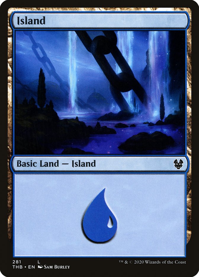 Island (281) [Theros Beyond Death] | Jomio and Rueliete's Cards and Comics