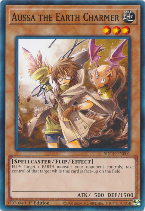 Aussa the Earth Charmer [SDCH-EN001] Common | Jomio and Rueliete's Cards and Comics