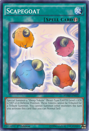 Scapegoat [SDMP-EN032] Common | Jomio and Rueliete's Cards and Comics