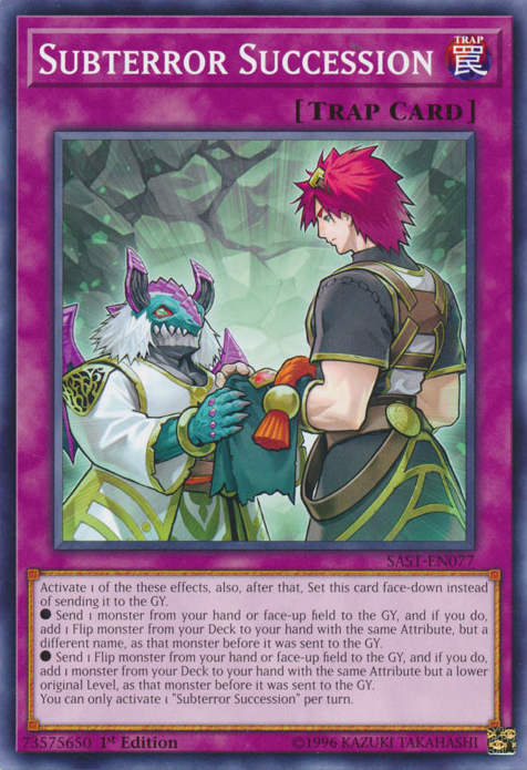 Subterror Succession [SAST-EN077] Common | Jomio and Rueliete's Cards and Comics