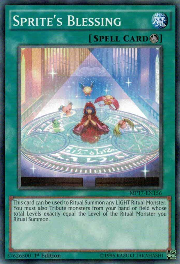 Sprite's Blessing [MP17-EN156] Common | Jomio and Rueliete's Cards and Comics