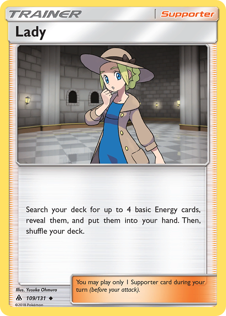 Lady (109/131) [Sun & Moon: Forbidden Light] | Jomio and Rueliete's Cards and Comics