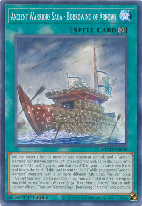 Ancient Warriors Saga - Borrowing of Arrows [ETCO-EN069] Common | Jomio and Rueliete's Cards and Comics