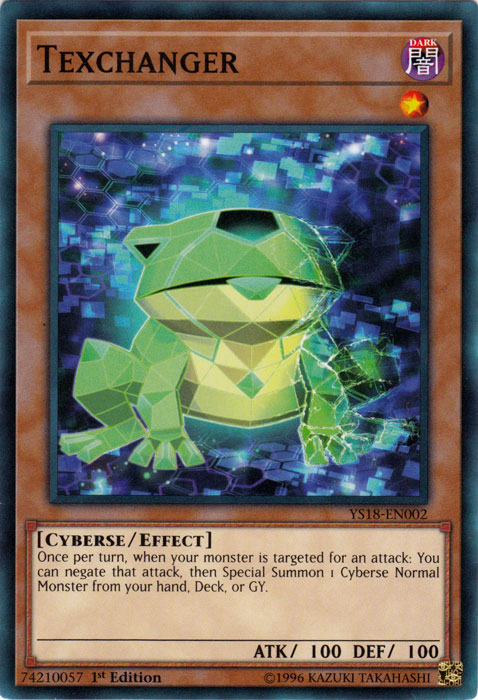 Texchanger [YS18-EN002] Common | Jomio and Rueliete's Cards and Comics