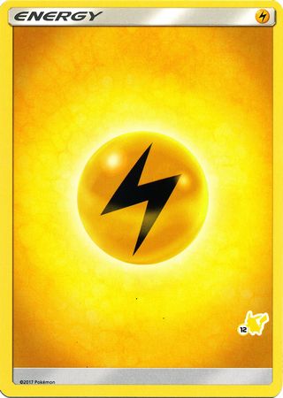 Lightning Energy (Pikachu Stamp #12) [Battle Academy 2020] | Jomio and Rueliete's Cards and Comics