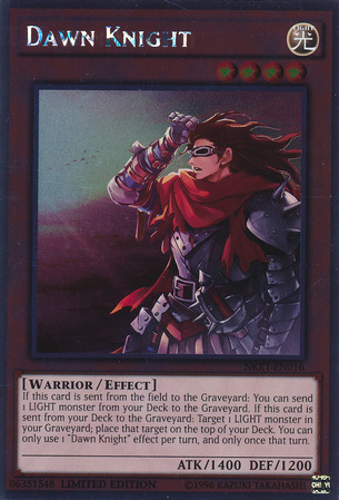 Dawn Knight [NKRT-EN016] Platinum Rare | Jomio and Rueliete's Cards and Comics