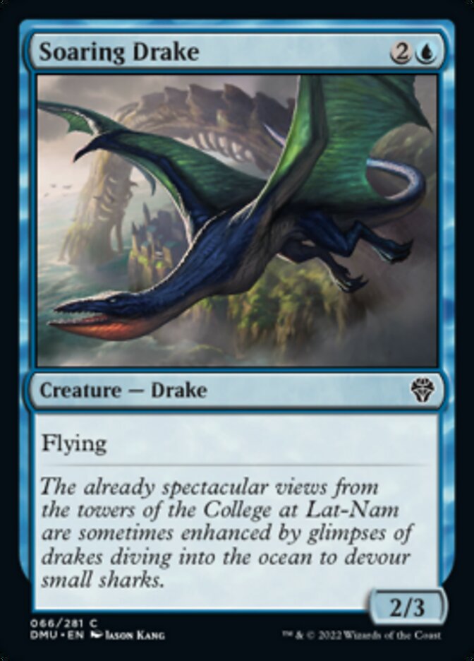 Soaring Drake [Dominaria United] | Jomio and Rueliete's Cards and Comics