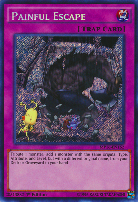 Painful Escape [MP16-EN162] Secret Rare | Jomio and Rueliete's Cards and Comics