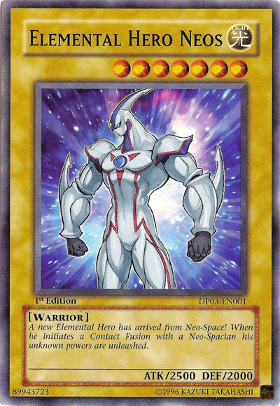 Elemental Hero Neos [DP03-EN001] Common | Jomio and Rueliete's Cards and Comics