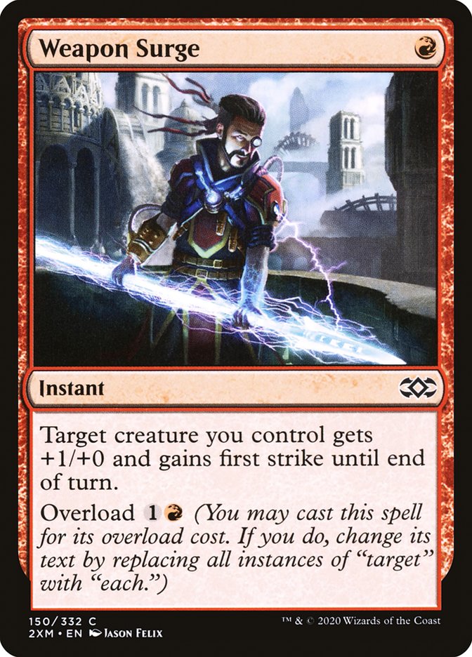 Weapon Surge [Double Masters] | Jomio and Rueliete's Cards and Comics