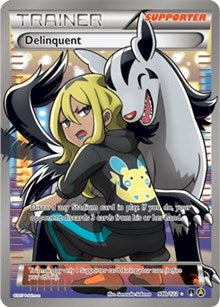 Delinquent (98b/122) (Full Art) (Alternate Art Promo) [XY: BREAKpoint] | Jomio and Rueliete's Cards and Comics
