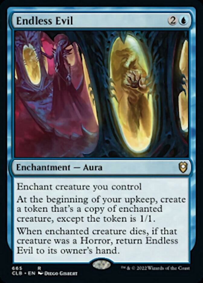Endless Evil [Commander Legends: Battle for Baldur's Gate] | Jomio and Rueliete's Cards and Comics