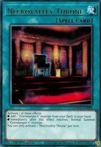 Necrovalley Throne [MAGO-EN088] Rare | Jomio and Rueliete's Cards and Comics