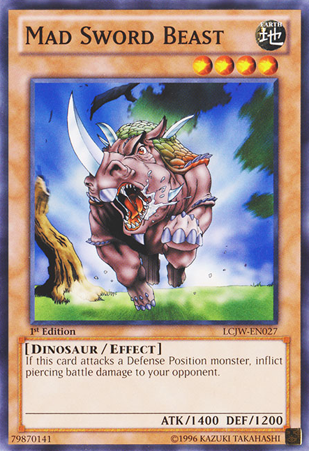 Mad Sword Beast [LCJW-EN027] Common | Jomio and Rueliete's Cards and Comics