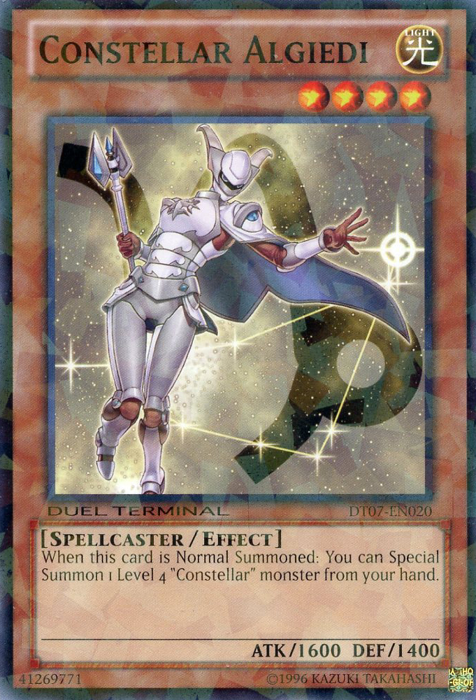Constellar Algiedi [DT07-EN020] Common | Jomio and Rueliete's Cards and Comics