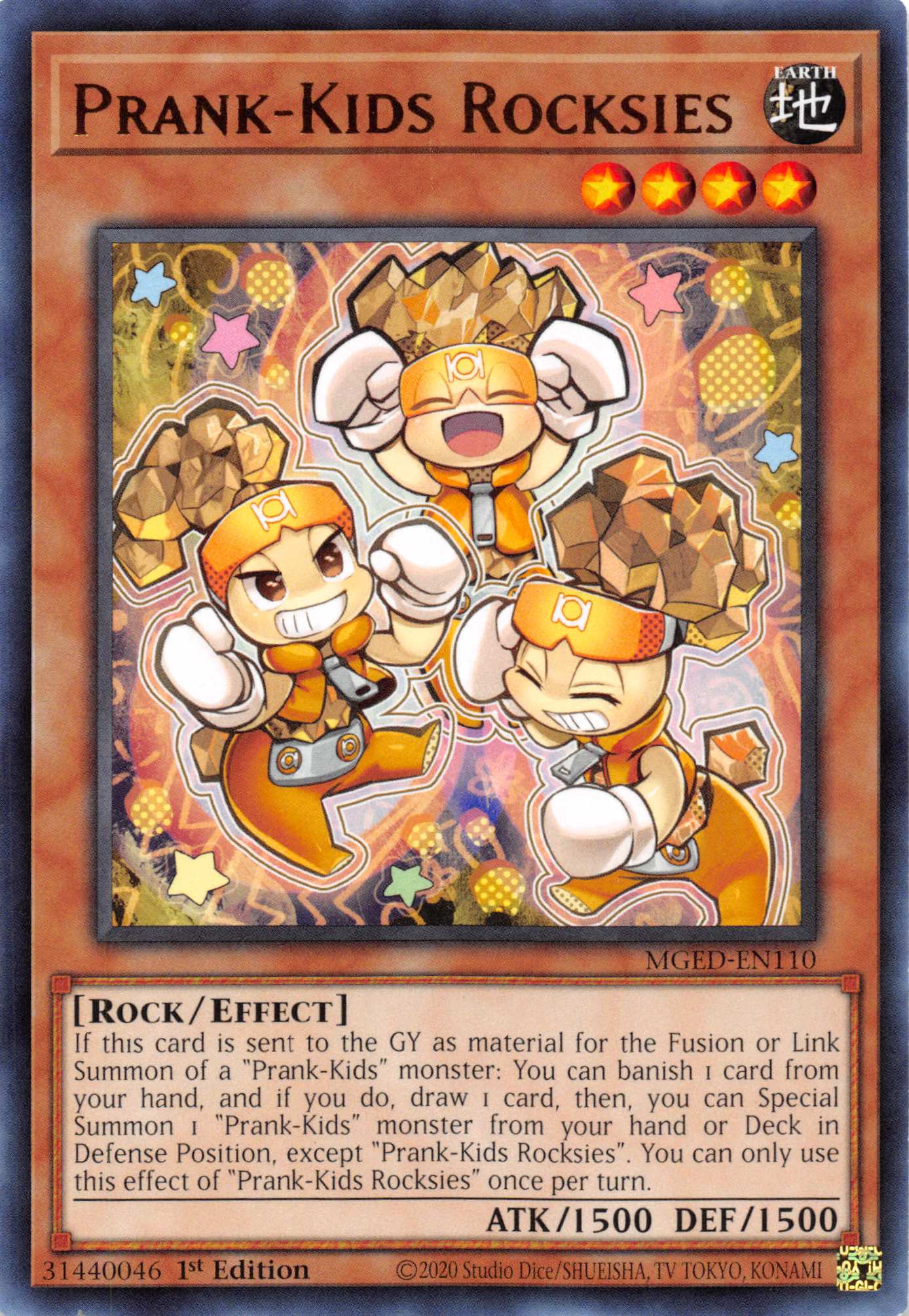 Prank-Kids Rocksies [MGED-EN110] Rare | Jomio and Rueliete's Cards and Comics