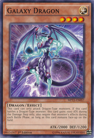 Galaxy Dragon [MP15-EN057] Common | Jomio and Rueliete's Cards and Comics