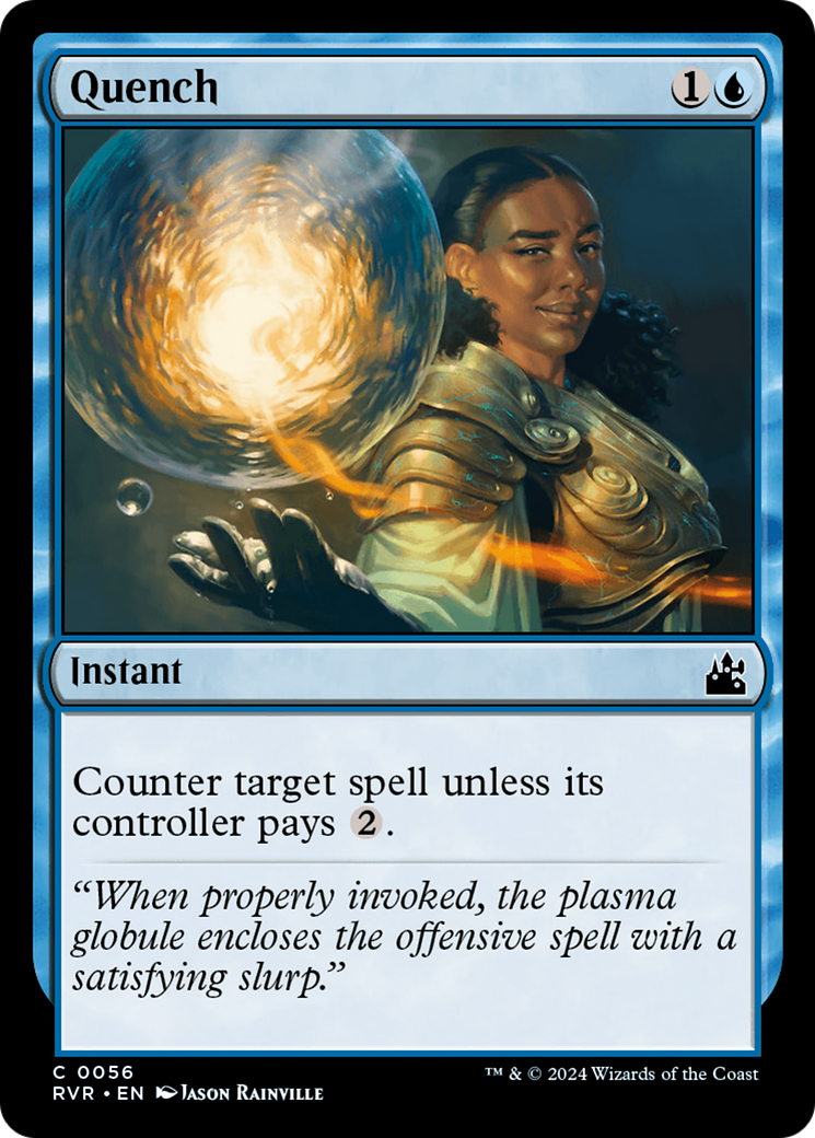 Quench [Ravnica Remastered] | Jomio and Rueliete's Cards and Comics