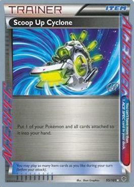 Scoop Up Cyclone (95/101) (The Flying Hammer - Rowan Stavenow) [World Championships 2015] | Jomio and Rueliete's Cards and Comics