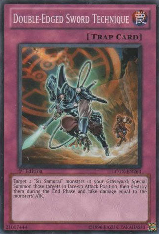 Double-Edged Sword Technique [LCGX-EN264] Common | Jomio and Rueliete's Cards and Comics