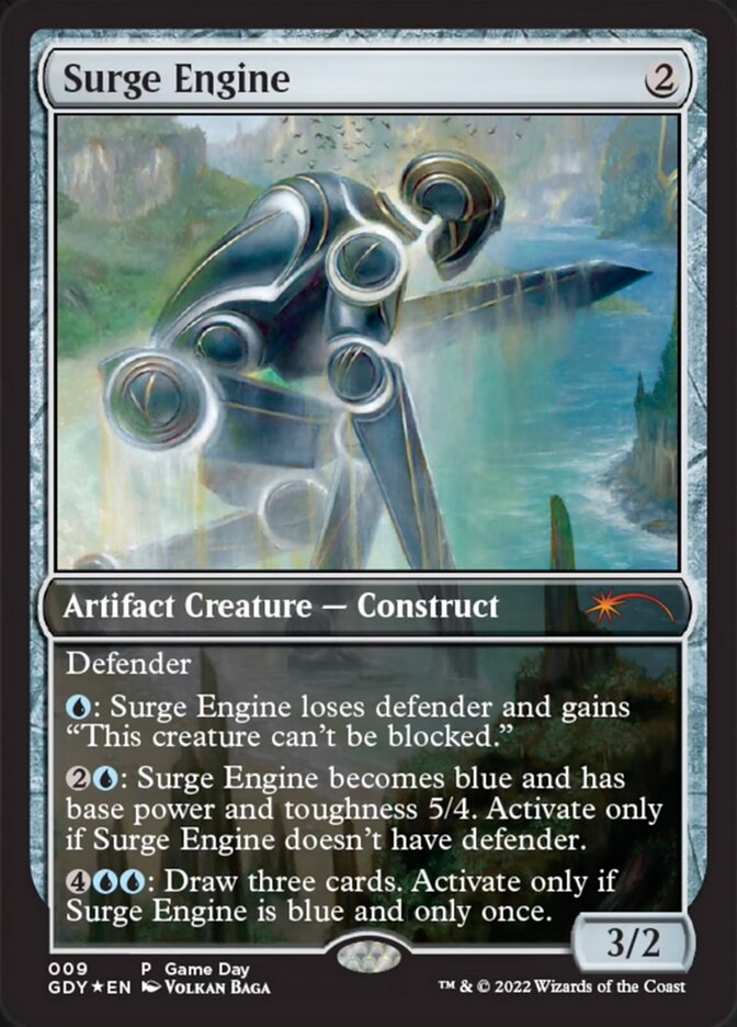 Surge Engine [Game Day 2022] | Jomio and Rueliete's Cards and Comics