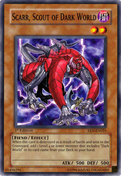 Scarr, Scout of Dark World [EEN-EN025] Common | Jomio and Rueliete's Cards and Comics