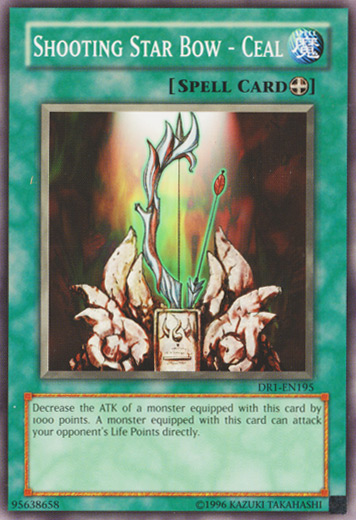 Shooting Star Bow - Ceal [DR1-EN195] Common | Jomio and Rueliete's Cards and Comics