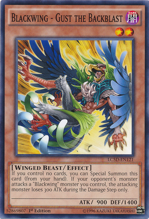 Blackwing - Gust the Backblast [LC5D-EN121] Common | Jomio and Rueliete's Cards and Comics