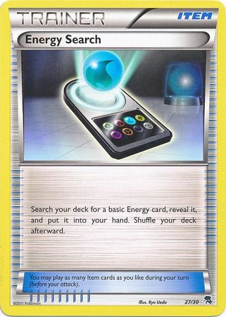 Energy Search (27/30) [Black & White: Trainer Kit - Zoroark] | Jomio and Rueliete's Cards and Comics