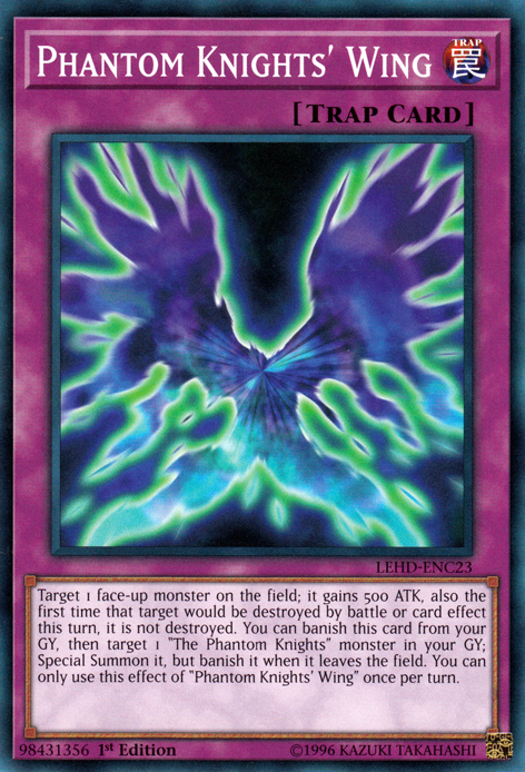 Phantom Knights' Wing [LEHD-ENC23] Common | Jomio and Rueliete's Cards and Comics