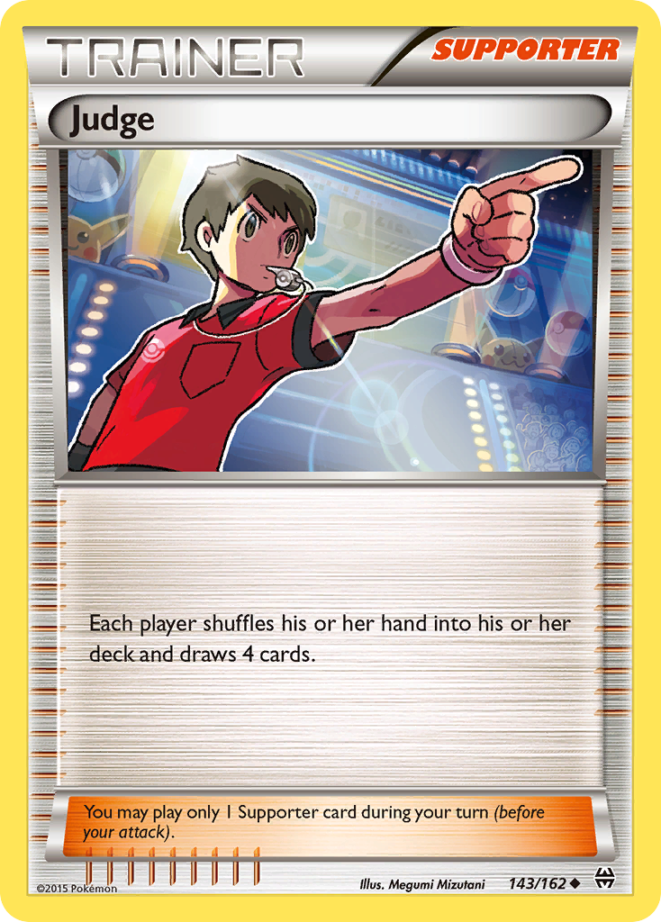 Judge (143/162) [XY: BREAKthrough] | Jomio and Rueliete's Cards and Comics