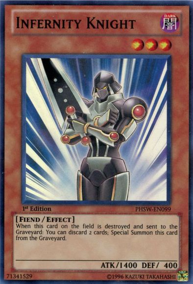 Infernity Knight [PHSW-EN099] Super Rare | Jomio and Rueliete's Cards and Comics