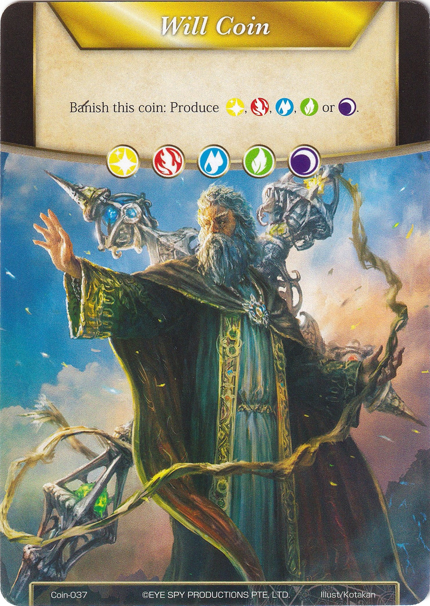 Will Coin (Coin-037) - Magna (Coin-037) [Alice Origin IV: Prologue of Attoractia] | Jomio and Rueliete's Cards and Comics