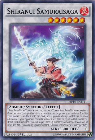 Shiranui Samuraisaga [MP16-EN211] Common | Jomio and Rueliete's Cards and Comics