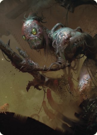 Mold Folk Art Card [Commander Legends: Battle for Baldur's Gate Art Series] | Jomio and Rueliete's Cards and Comics