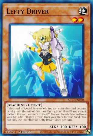 Lefty Driver [SR10-EN020] Common | Jomio and Rueliete's Cards and Comics